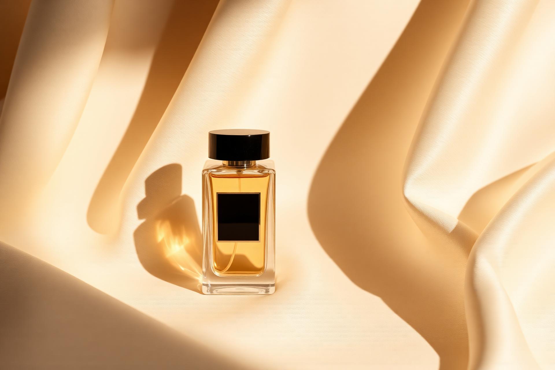 Mabontle Aura signature fragrance on ivory silk